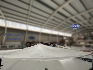 Genaker 70 m² para Aventura 34 - Velas Hood Fibermax 64