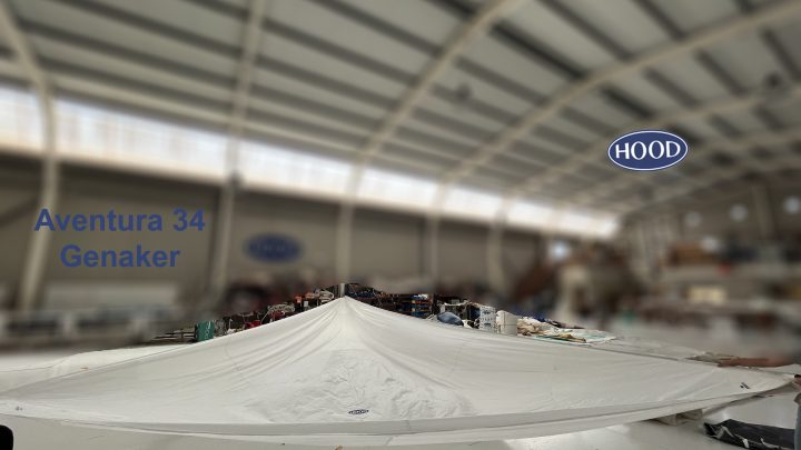 Genaker 70 m² para Aventura 34 - Velas Hood Fibermax 64